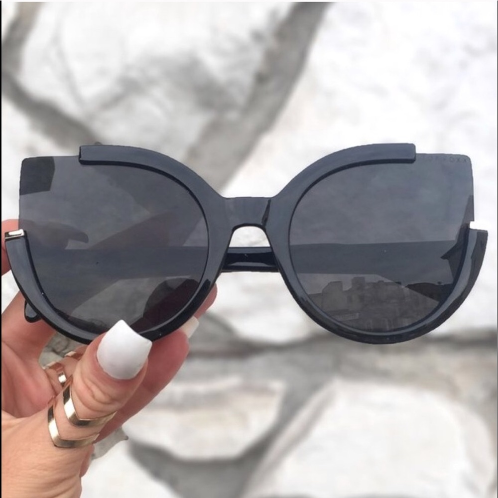 Black Cat Eye Sunnies | Chloe | Topfoxx